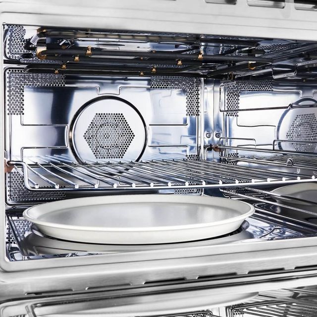 FORNO® Oliena 1.6 Cu. Ft. White Electric Speed Wall Oven-7