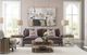 Hammary® Emerit Spice Square Coffee Table with Champagne Frame-1