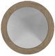 Flexsteel® Melody Gray/White Round Coffee Table with Casters-3