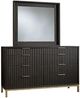 Modus Furniture Kentifield Black Drifted Oak Dresser-2