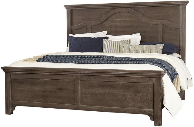 Vaughan-Bassett Bungalow Folkstone King Mantel Bed-0