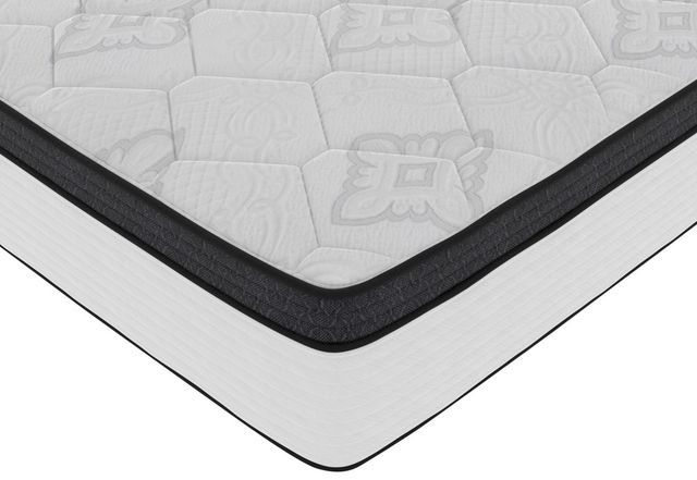 Symbol® Hybrid Jingle 12" Wrapped Coil Plush Euro Top Twin Mattress in a Box-1
