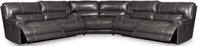 Signature Design by Ashley® McCaskill 3-Piece Gray Power Reclining Sofa Sectional-0