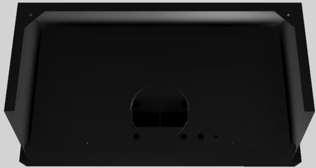 Vent-A-Hood® Designer Series 42" Black Wall Mounted Range Hood-2