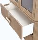 Michael Amini® West Kensington Sea Salt Caramel Display Cabinet-5