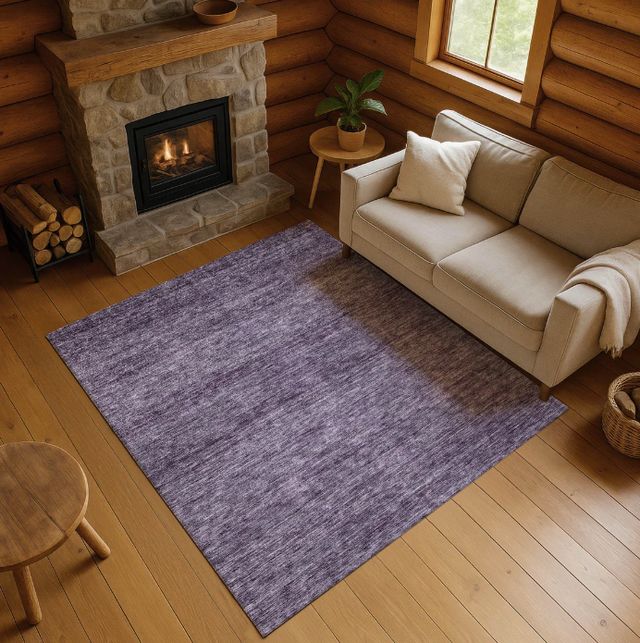 Dalyn™ Rug Company Soft Essentials SE1 Plum 5'x8' Area Rug-1