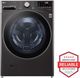 LG 4.5 Cu. Ft. Black Steel Front Load Washer-2