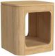 Elements International Rosalie Natural End Table-0