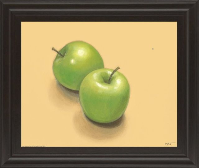 Classy Art Green Apples Wall Art-0