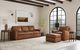 Flexsteel® Henry Caramel Ottoman-3