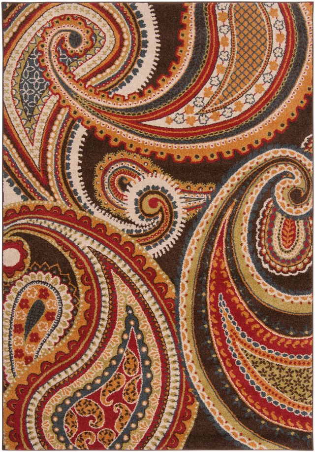 Surya Monterey Burnt Orange 5'x8' Area Rug-0