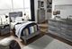 Signature Design by Ashley® Baystorm Gray Twin Panel Bed-4