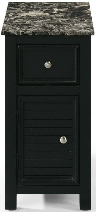 New Classic® Home Furnishings Samson Black End Table-1