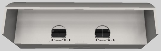 Vent-A-Hood® 66" Stainless Steel Wall Mounted Range Hood-2