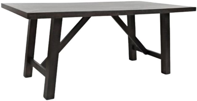 Jofran Inc. American Rustics Brown Trestle Dining Table-0