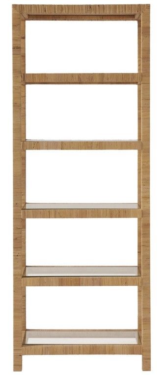 Universal Explore Home™ Escape-Coastal Living Home Long Key Brown Etagere-3