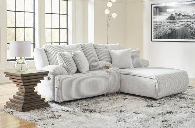 Signature Design by Ashley® Top Tier 3-Piece Alloy Right-Arm Facing Manual Reclining Sectional and Chaise-4