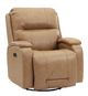 Best® Home Furnishings Customizable Leather Touch Power Swivel Glider Recliner with Heat, Massage, and Power Headrest-0