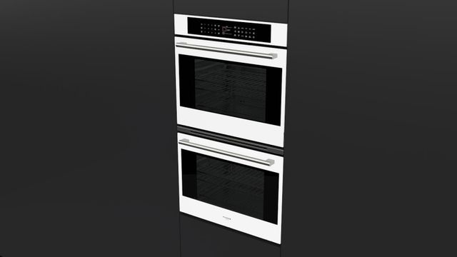 Fulgor® Milano 700 Series 30" White Double Electric Wall Oven-3