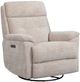 Flexsteel® Meet Your Perfect Match Sophisticated Oat Power Swivel Gliding Recliner with Power Headrest and Lumbar-0