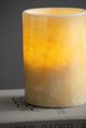 A & B Home Brown Faux Pillar Candle-1