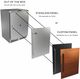 Perlick® G5 Shallow ADA 24" 3.1 Cu. Ft. Panel Ready Solid Door Built-In Under the Counter Refrigerator-2