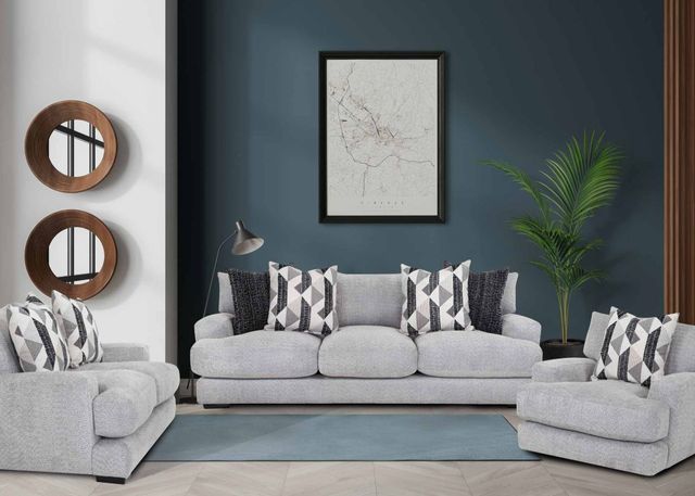Franklin™ Galaxy Cozy Dove Loveseat-1