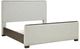 Signature Design by Ashley® Radkin Burnished Brown/Off-White King Upholstered Panel Bed-3