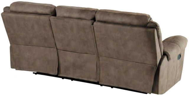 Homelegance® Aram Brown Manual Double Reclining Sofa-3