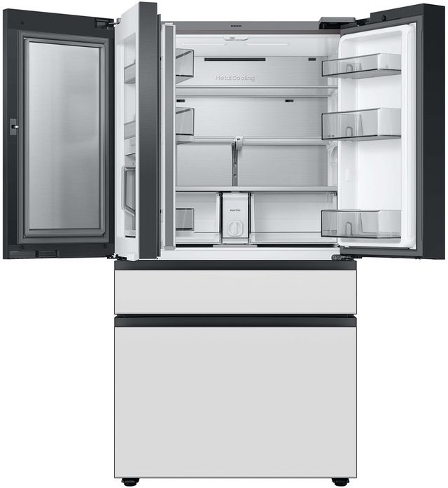 Samsung 4 Piece White Glass Kitchen Package-4