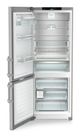 Liebherr 30" 16.8 Cu. Ft. SmartSteel Counter Depth Bottom Freezer Refrigerator-1