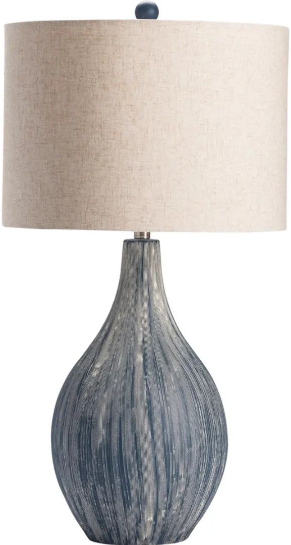 Crestview Collection Dillon Blue Table Lamp-0
