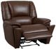 Flexsteel® Meet Your Perfect Match Plush Tavern Brown Power Gliding Recliner with Power Headrest and Lumbar-3