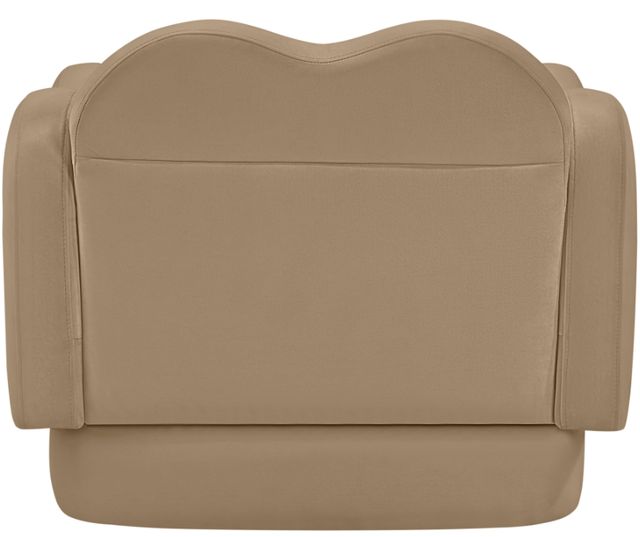 Meridian Furniture Bloom Camel Velvet Upholstered Accent Chair-3