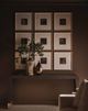 Universal Explore Home™ Fenwick Embossed Console Table with Dusty Bronze Base-1