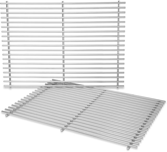 Weber® Genesis® II Set of 2 Stainless Steel Cooking Grates-0