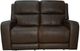 Flexsteel® Hayley Burnt Umber Power Reclining Loveseat with Power Headrest-1