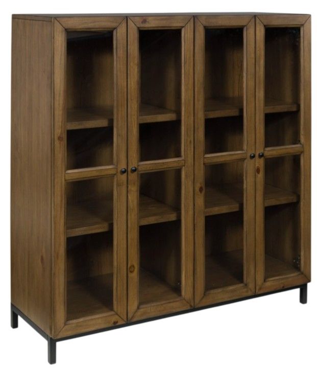 Signature Design by Ashley® Wrenridge Gray Brown Accent Cabinet-0