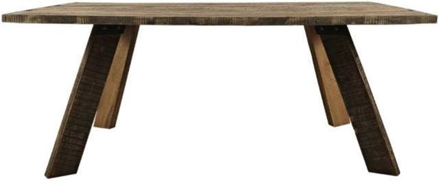 Jofran Inc. Reclamation Brown Dining Table-1