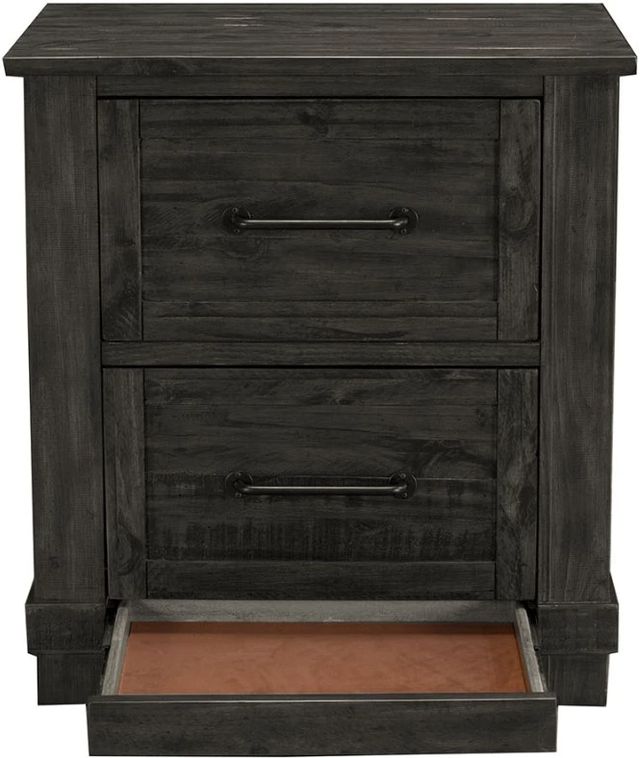 A-America® Sun Valley Charcoal Nightstand-1