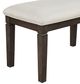 Homelegance® Victoria Beige Dining Bench-3
