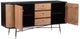 Moe's Home Collection Black and Tan Console Table-1