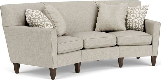 Flexsteel® Digby Silver Driftwood Conversation Sofa-0