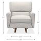 La-Z-Boy® Bellevue Onyx High Leg Swivel Chair-5