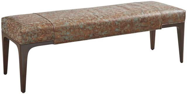 Lexington Home Customizable Rendezvous Savile Leather Bench-0