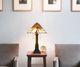 Cal® Lighting & Accessories Tiffany Dark Bronze/Yellow Table Lamp-2