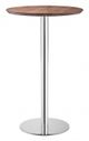 Zuo® Bergen Walnut Bar Table with Chrome Base-0