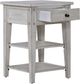 Liberty Furniture Lake House Weathered White Chairside Table-4