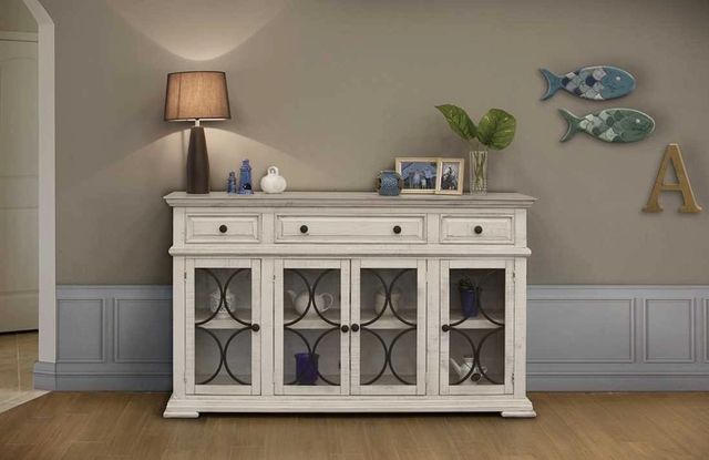 International Furniture Direct Bonanza Ivory Console-1