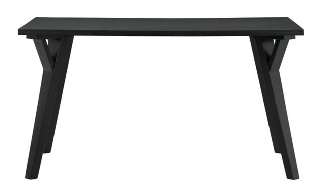 Signature Design by Ashley® Otaska 5-Piece Black Dining Table Set-3